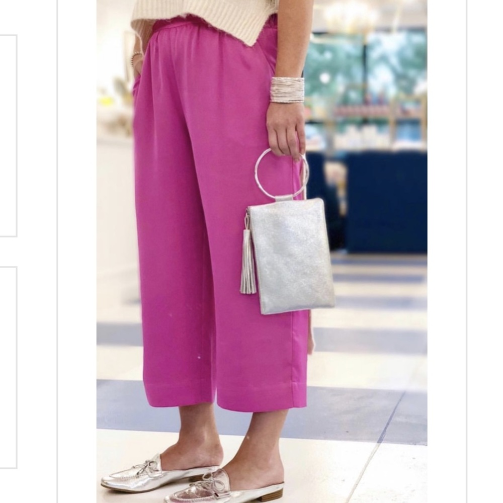 Medium Crosby Mollie Burch Pink Dorothy Cropped Pant